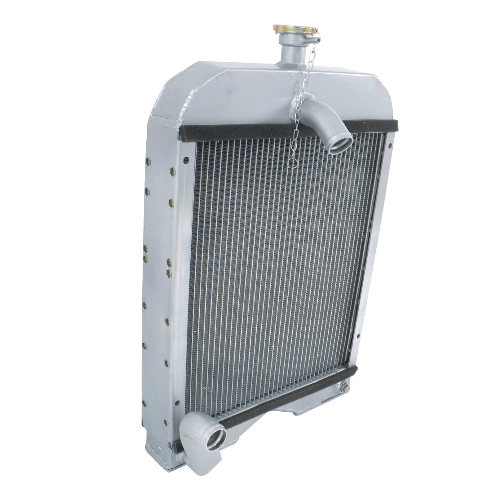 8N8005 86551430 2 low Full Aluminum Radiator For Ford Tractor 2N 8N 9N Model
