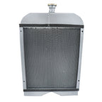 8N8005 86551430 2 low Full Aluminum Radiator For Ford Tractor 2N 8N 9N Model