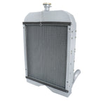 8N8005 86551430 2 low Full Aluminum Radiator For Ford Tractor 2N 8N 9N Model
