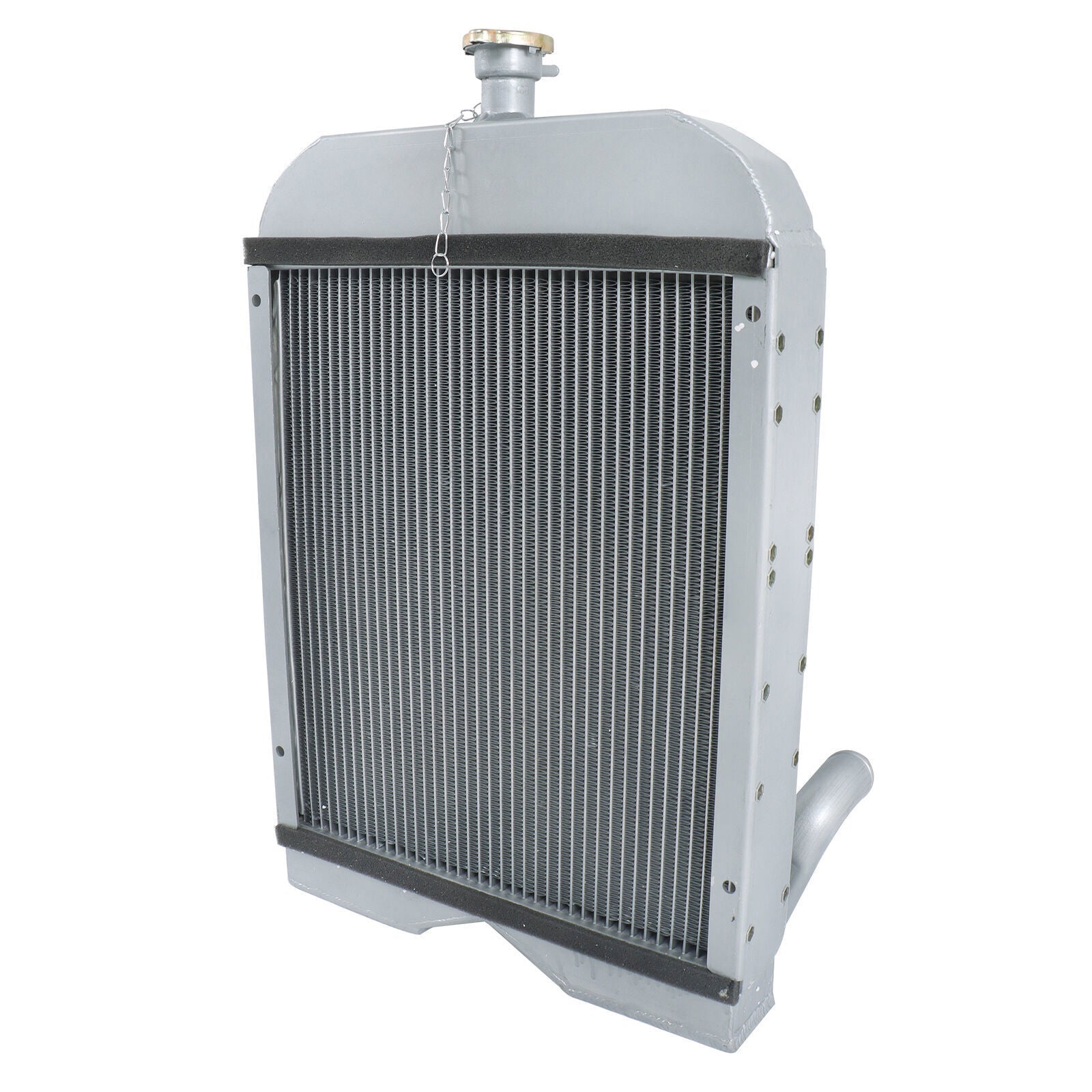 8N8005 86551430 2 low Full Aluminum Radiator For Ford Tractor 2N 8N 9N Model