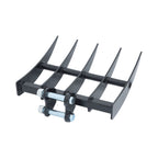 Rake Attachments For One Ton to 1.5Ton Mini Excavator Small Digger