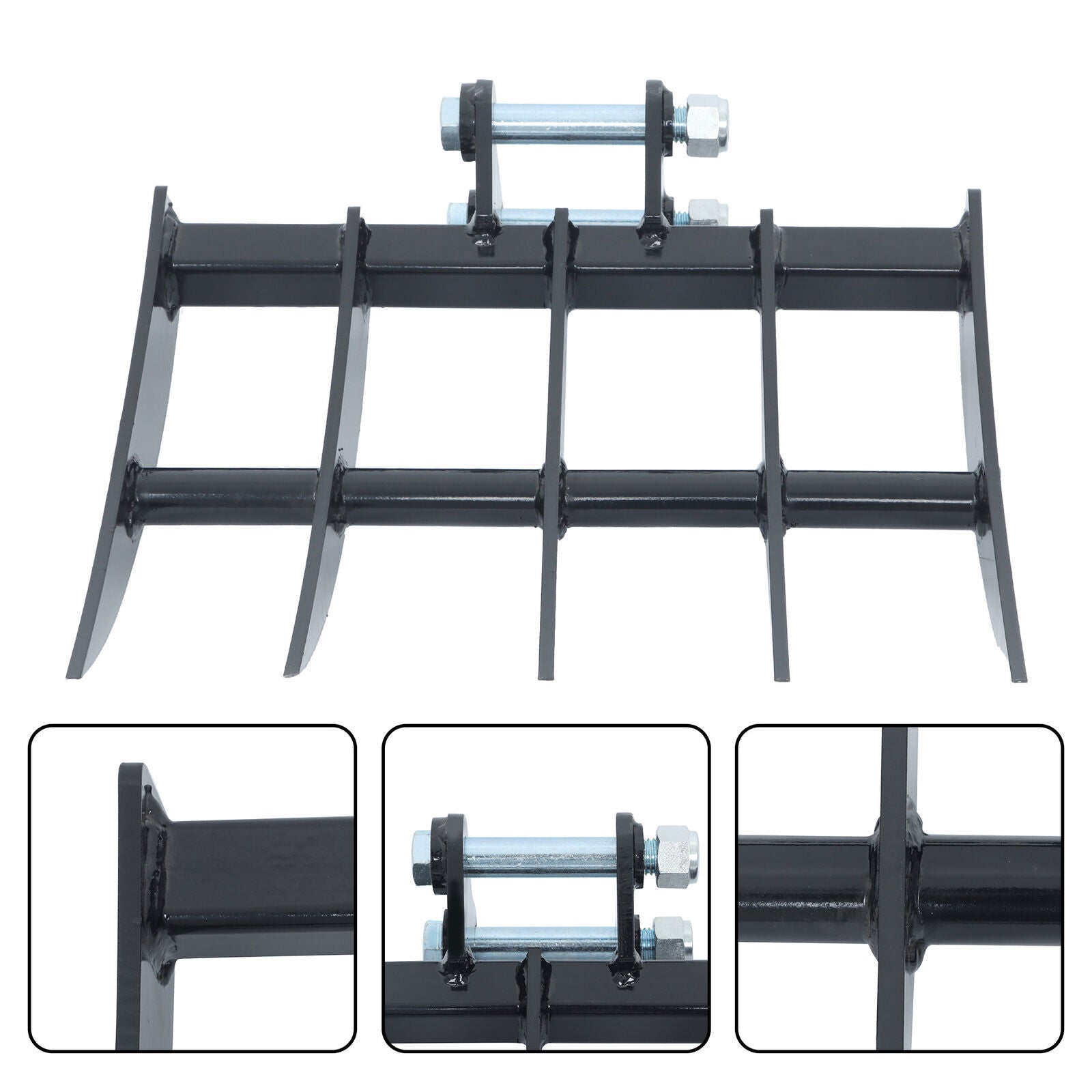 Rake Attachments For One Ton to 1.5Ton Mini Excavator Small Digger