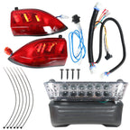 LED Headlight Tail Light Kit 2004-2008 Set For Club Car Precedent Golf Cart