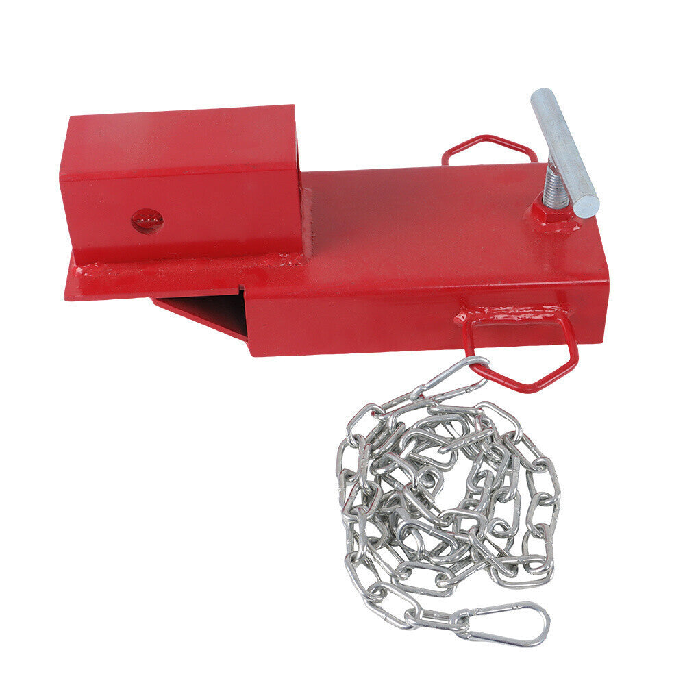 Insert Forklift Trailer Hitch Receiver for Pallet Forks Towing Adapter 2 Inch