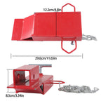 Insert Forklift Trailer Hitch Receiver for Pallet Forks Towing Adapter 2 Inch