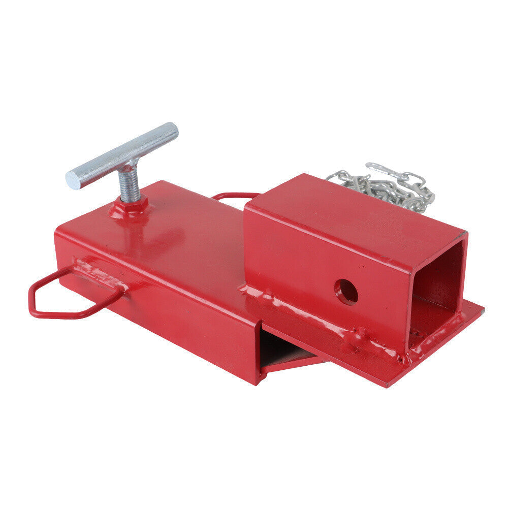 Insert Forklift Trailer Hitch Receiver for Pallet Forks Towing Adapter 2 Inch