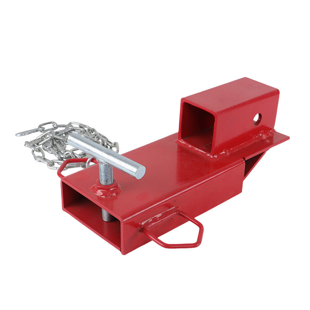 Clamp-On Forklift Trailer Hitch Receiver 2in