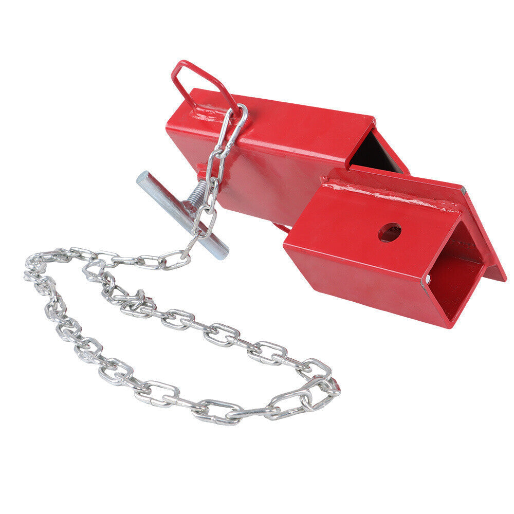 Insert Forklift Trailer Hitch Receiver for Pallet Forks Towing Adapter 2 Inch
