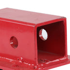 Insert Forklift Trailer Hitch Receiver for Pallet Forks Towing Adapter 2 Inch