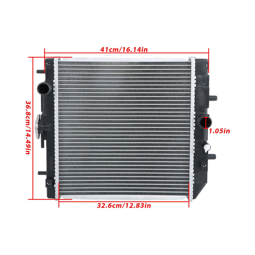 K756185210 Radiator For Kubota RTV900 RTV900T RTV900T5-H/T2 RTV900T6 RTV900T9