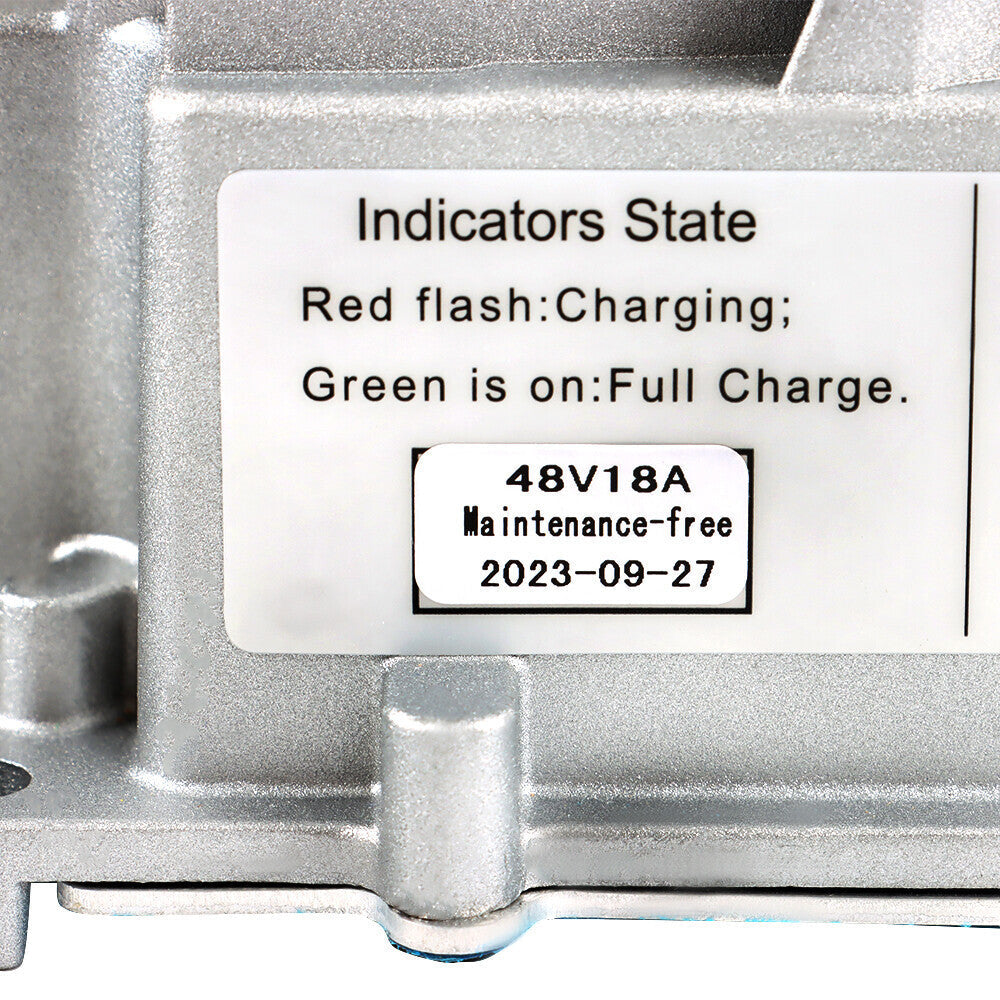 48Volt 18Amps| Battery Charger For E-Z-Go RXV Golf Carts W/ Triangular Plug IP67