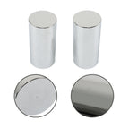 Chrome Lug Nut Covers Screw On Tube Style ABS Plastic 33mm Semi Truck Pack of 20