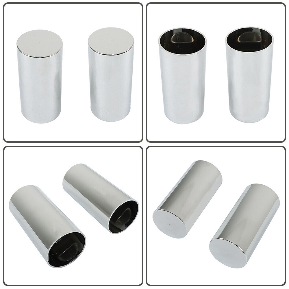 Chrome Lug Nut Covers Screw On Tube Style ABS Plastic 33mm Semi Truck Pack of 20
