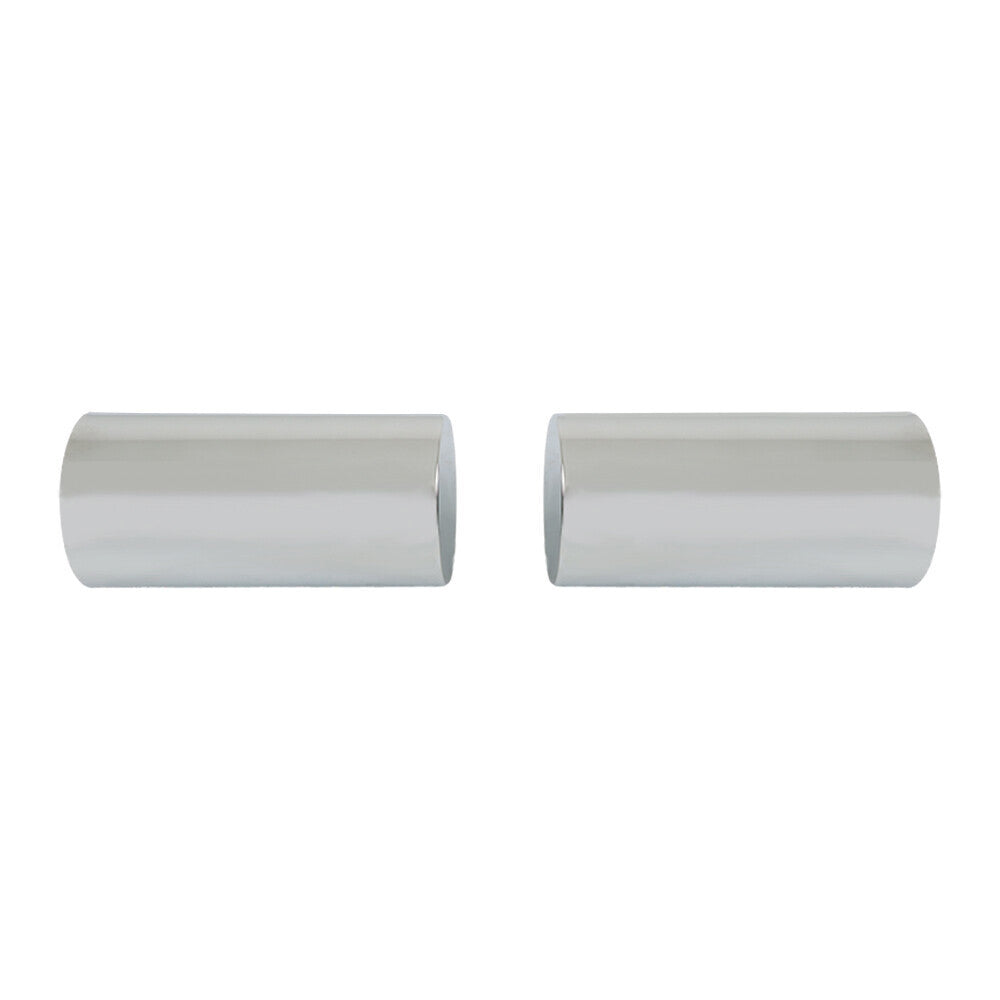 Chrome Lug Nut Covers Screw On Tube Style ABS Plastic 33mm Semi Truck Pack of 20