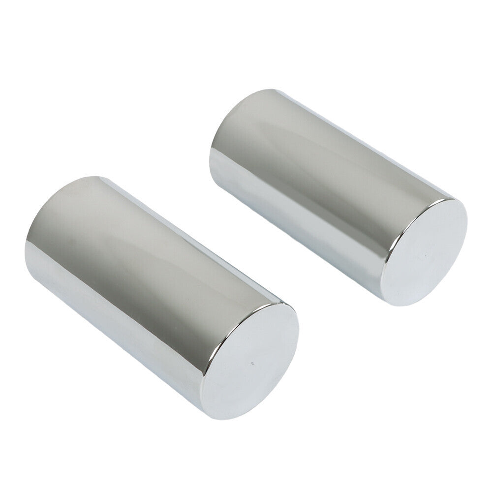 Chrome Lug Nut Covers Screw On Tube Style ABS Plastic 33mm Semi Truck Pack of 20