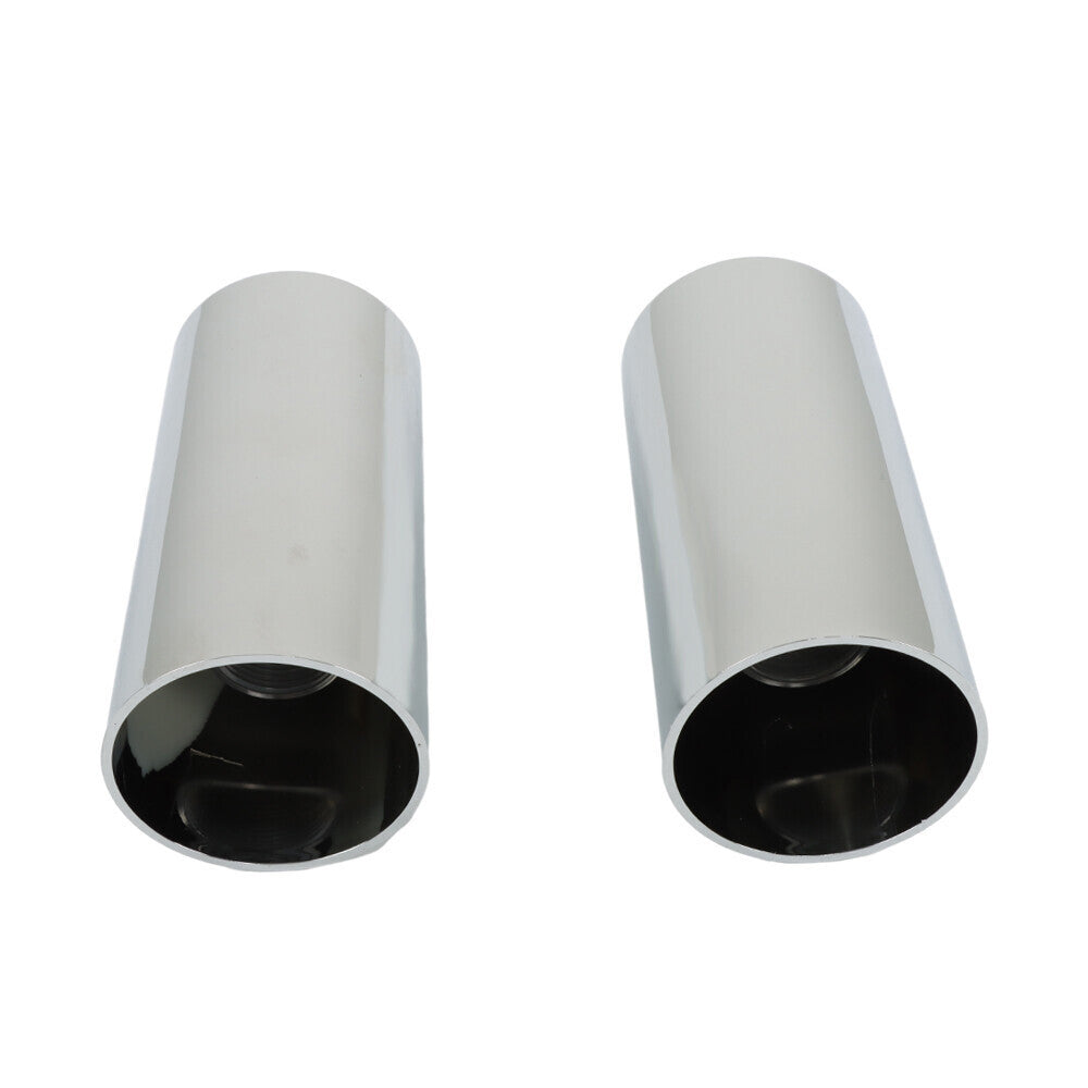 Chrome Lug Nut Covers Screw On Tube Style ABS Plastic 33mm Semi Truck Pack of 20