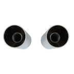 Chrome Lug Nut Covers Screw On Tube Style ABS Plastic 33mm Semi Truck Pack of 20