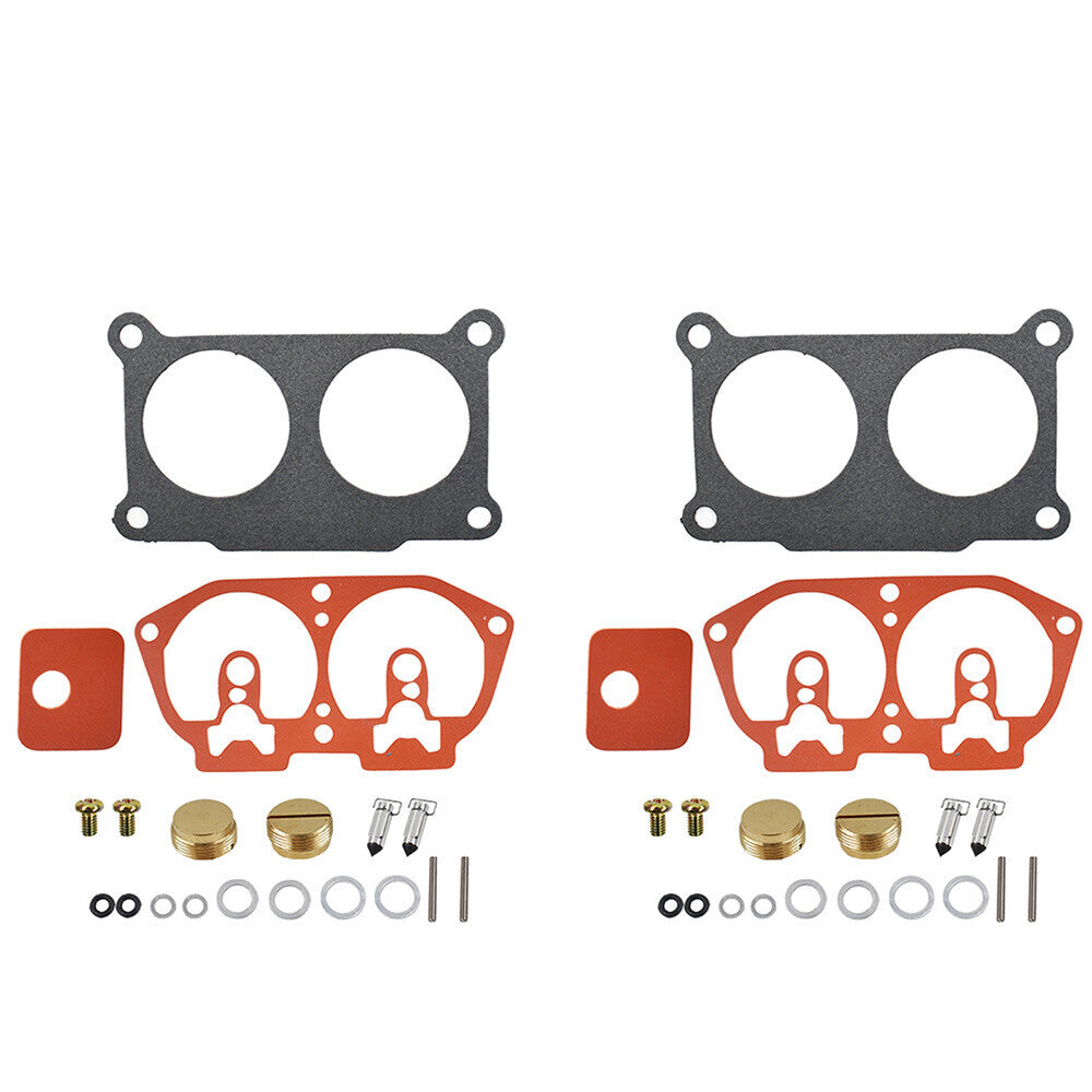 2* Carb Carburetor Rebuild Kit  Fit For Yamaha 115-225 HP 1986-1995 Outboard V-4