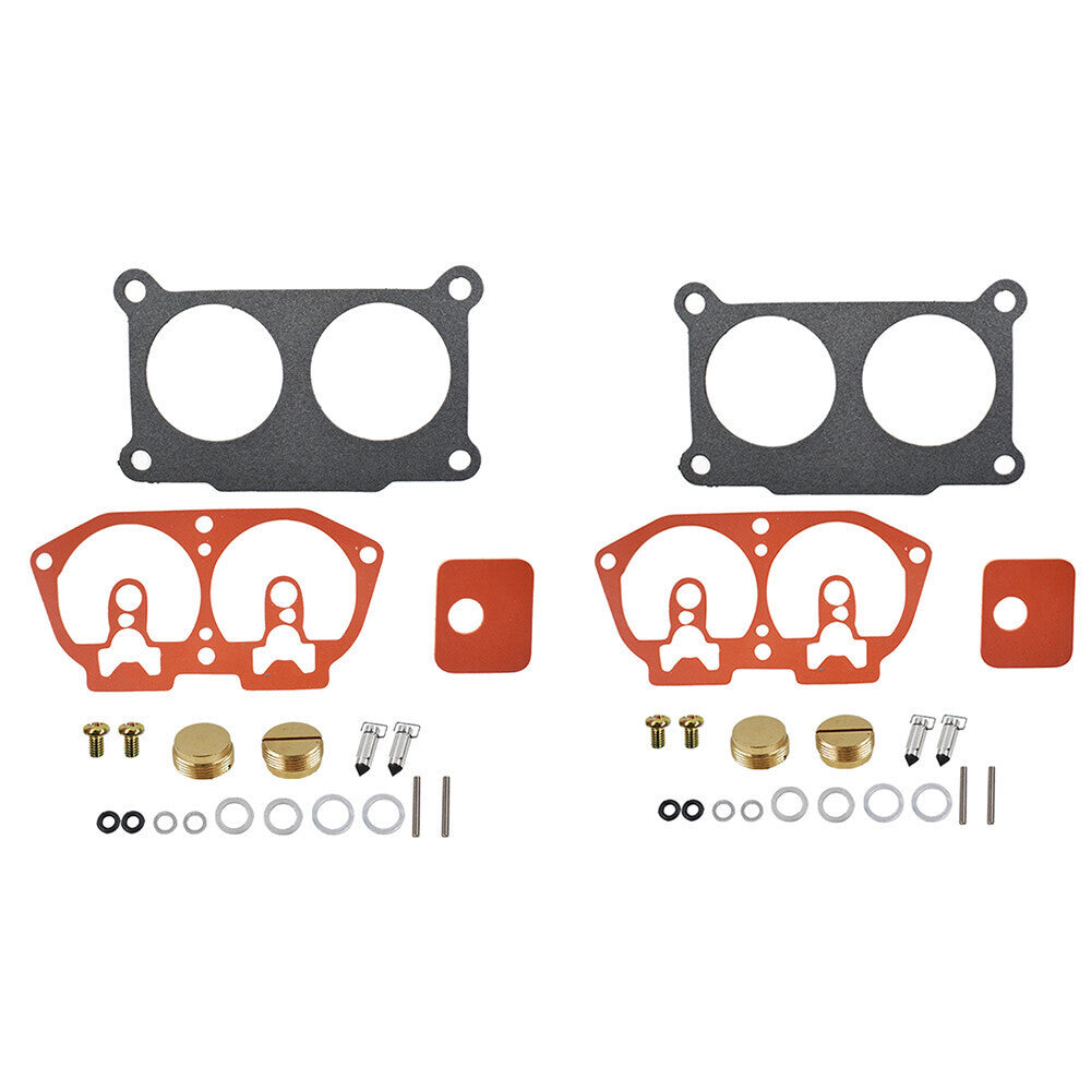 2* Carb Carburetor Rebuild Kit  Fit For Yamaha 115-225 HP 1986-1995 Outboard V-4