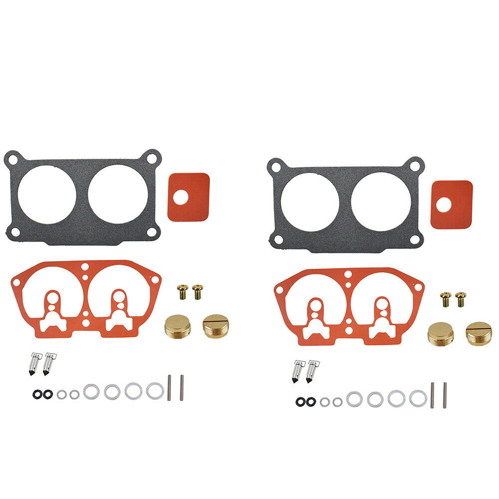 2* Carb Carburetor Rebuild Kit  Fit For Yamaha 115-225 HP 1986-1995 Outboard V-4
