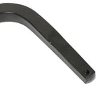 Straight Mud Flap Hanger 30" Heavy Duty Steel Set For Semi Truck