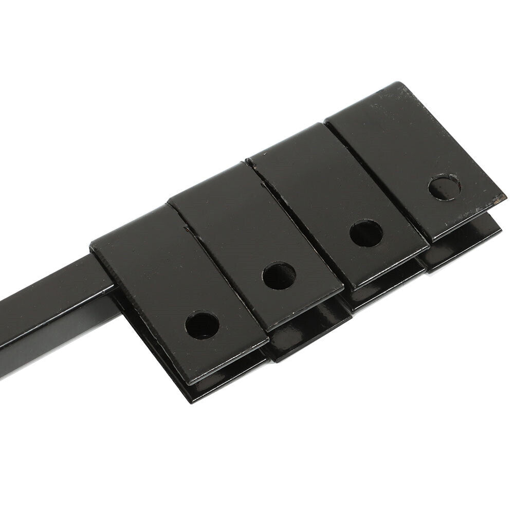 Straight Mud Flap Hanger 30" Heavy Duty Steel Set For Semi Truck