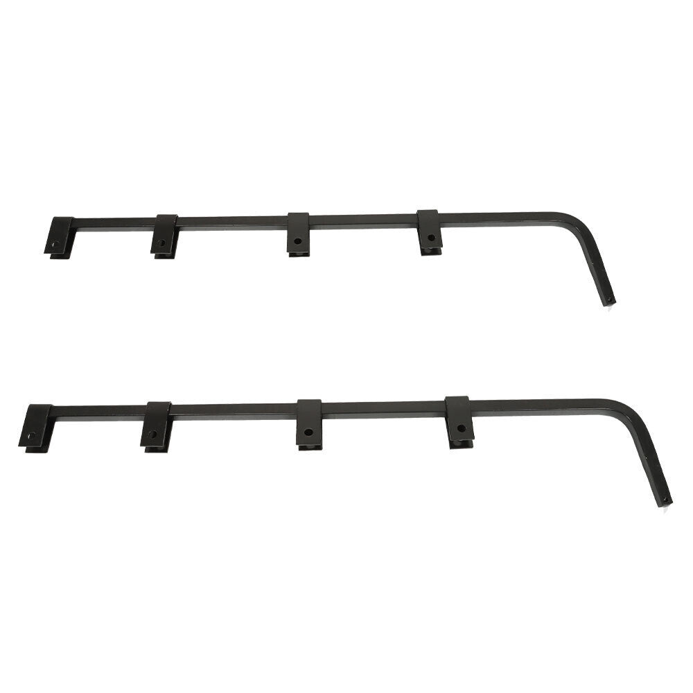 Straight Mud Flap Hanger 30" Heavy Duty Steel Set For Semi Truck