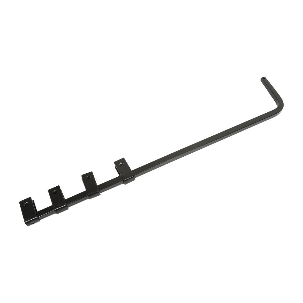 Straight Mud Flap Hanger 30" Heavy Duty Steel Set For Semi Truck