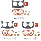 3× Carburetor Rebuild Kit For Outboard V-6 For Yamaha 150 175 200 225 HP 86-95