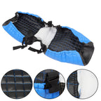 Rear Seat Covers Kit No Staple Blue Color Universal Size Fits For Golf Carts