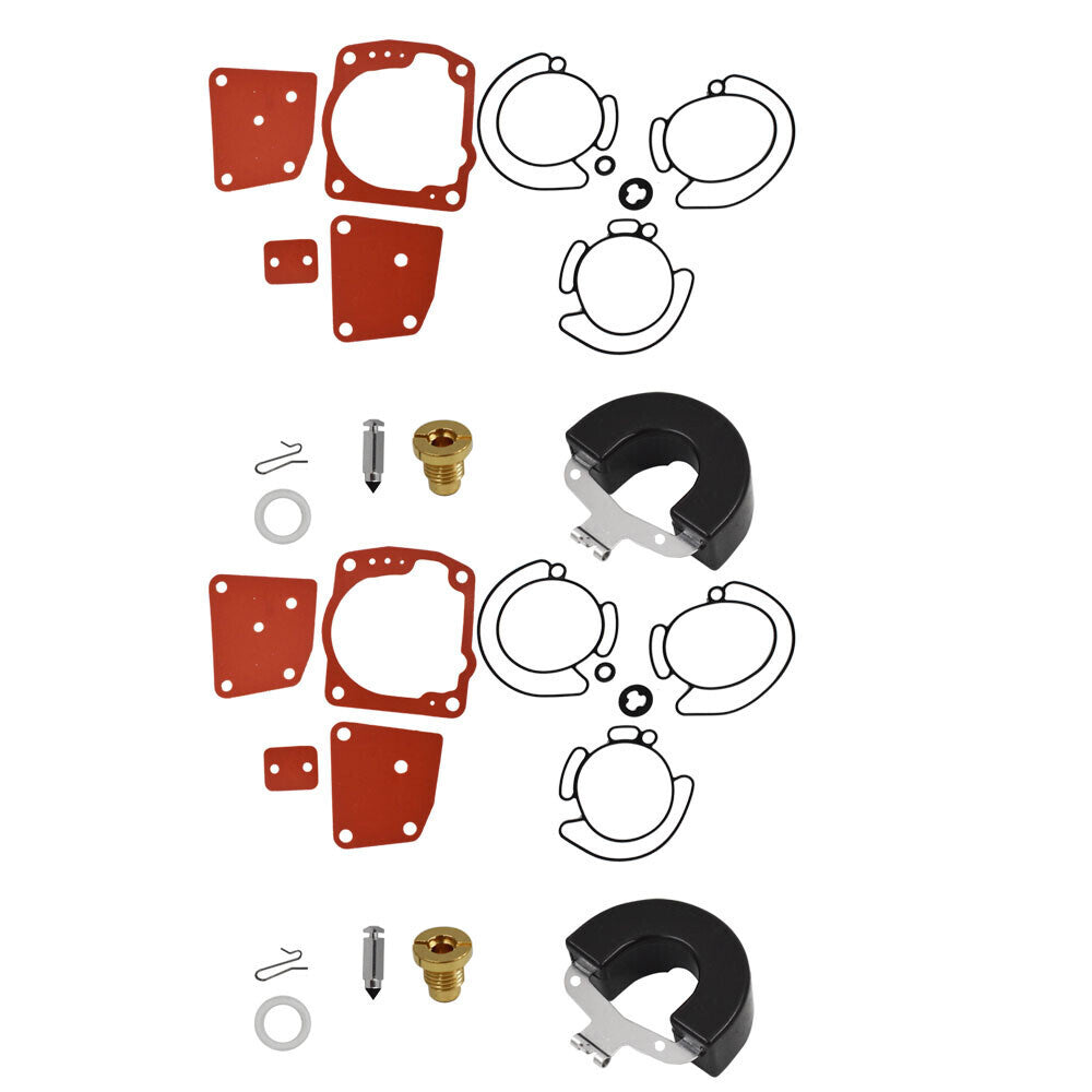 2x Carburetor Rebuild Kit Fits For Johnson Evinrude 105HP 1999-2001 New