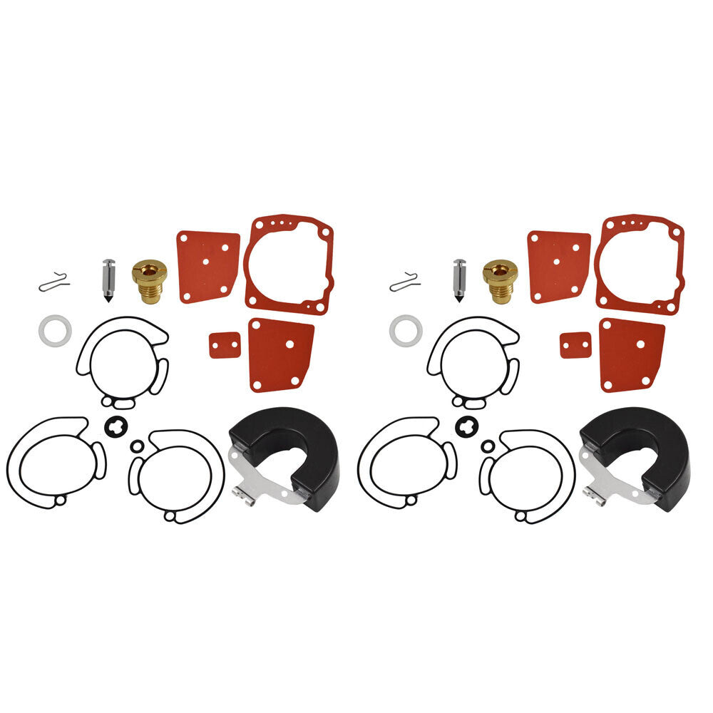 2x Carburetor Rebuild Kit Fits For Johnson Evinrude 105HP 1999-2001 New