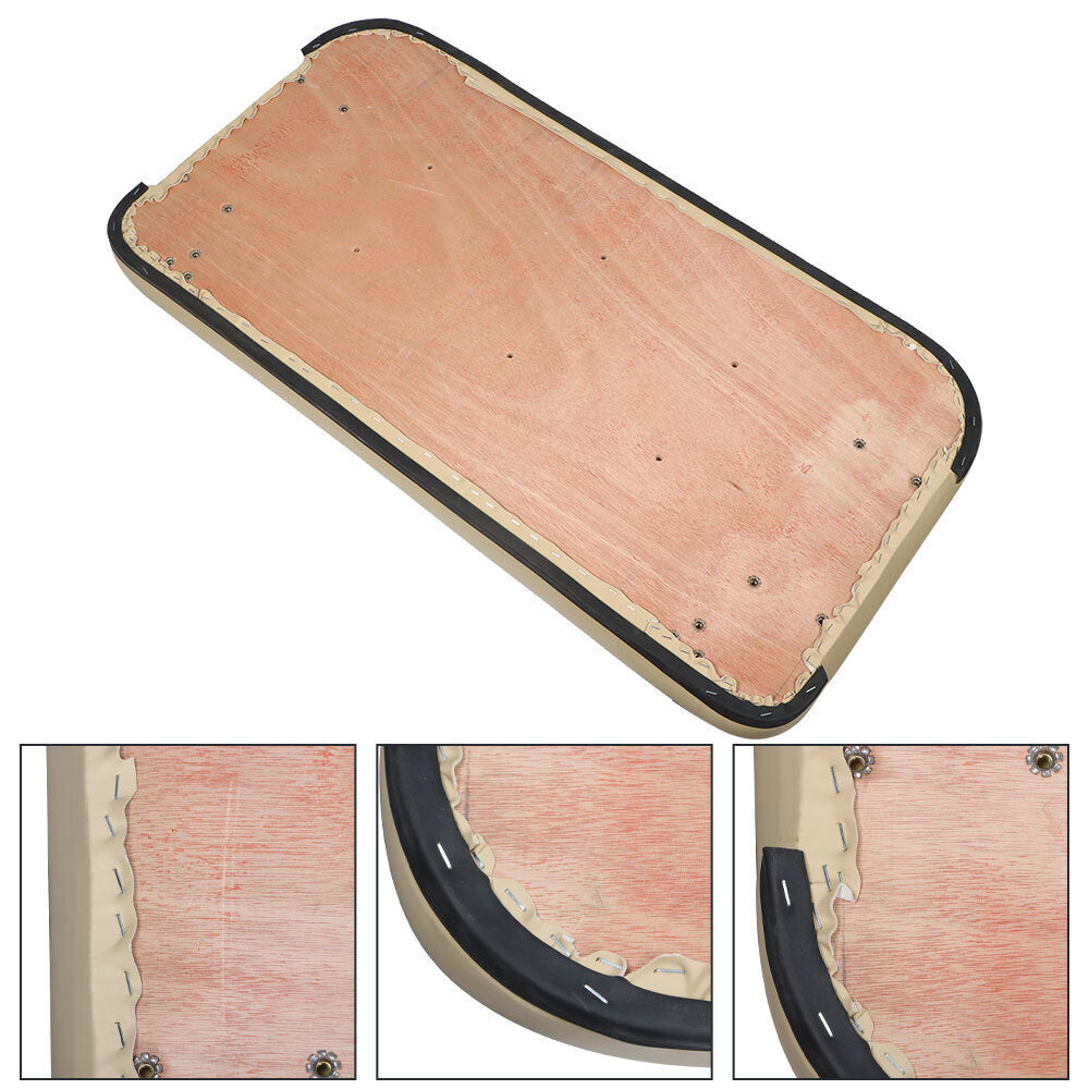 For EZGO Medalist TXT 1994-2013 Hardware Incl. Tan Golf Cart Front Seat Bottom