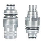 6679837 6680018 Male & Female Flat Face Coupler Kit For Bobcat T250,T300,T320