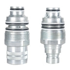 6679837 6680018 Male & Female Flat Face Coupler Kit For Bobcat T250,T300,T320