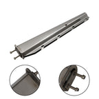 Semi Truck Tapered 30" Stainless Steel Straight Mud Flap Hanger 2 1/2" Bolt