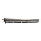 Semi Truck Tapered 30" Stainless Steel Straight Mud Flap Hanger 2 1/2" Bolt