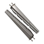 Semi Truck Tapered 30" Stainless Steel Straight Mud Flap Hanger 2 1/2" Bolt