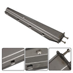 Semi Truck Tapered 30" Stainless Steel Straight Mud Flap Hanger 2 1/2" Bolt