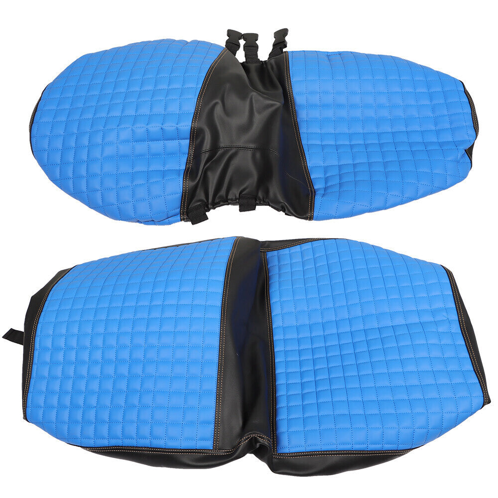 Golf Cart Front Seat Cover Kit No Staple Blue Color Set For E-Z-GO TXT 1994-2013