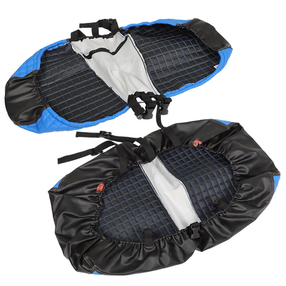 Golf Cart Front Seat Cover Kit No Staple Blue Color Set For E-Z-GO TXT 1994-2013