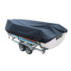 V-Hull Runabouts Boat Cover 14 - 16 FT Waterproof Heavy Duty Trailerable