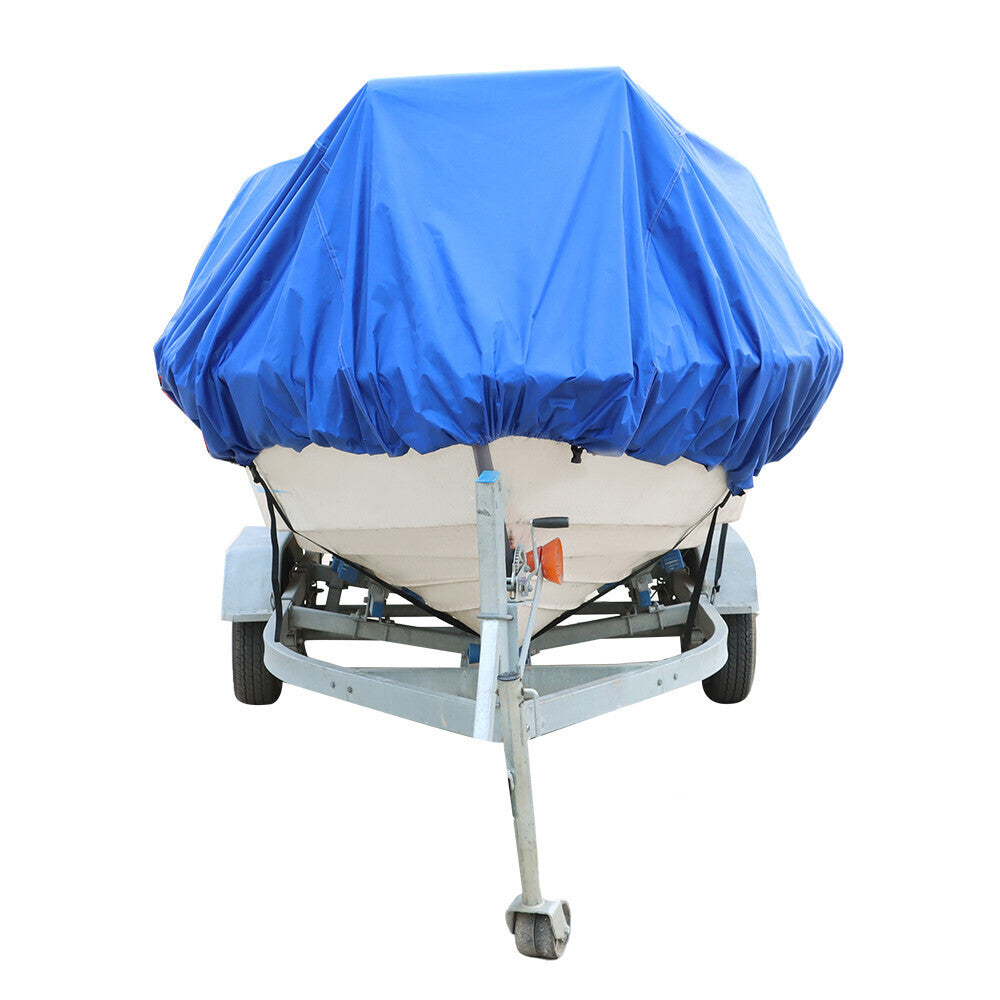 Heavy Duty Waterproof Boat Cover For Trailerable Pontoon / V-Hull Fishing 95"