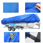 Heavy Duty Waterproof Boat Cover For Trailerable Pontoon / V-Hull Fishing 95"