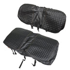 2008-Up Golf Carts Black Color Front Seat Cover Kit Set For EZGO RXV - No Staple