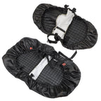 2008-Up Golf Carts Black Color Front Seat Cover Kit Set For EZGO RXV - No Staple
