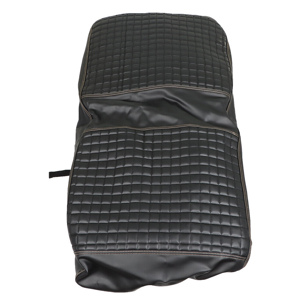2008-Up Golf Carts Black Color Front Seat Cover Kit Set For EZGO RXV - No Staple
