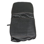 2008-Up Golf Carts Black Color Front Seat Cover Kit Set For EZGO RXV - No Staple