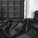 2008-Up Golf Carts Black Color Front Seat Cover Kit Set For EZGO RXV - No Staple