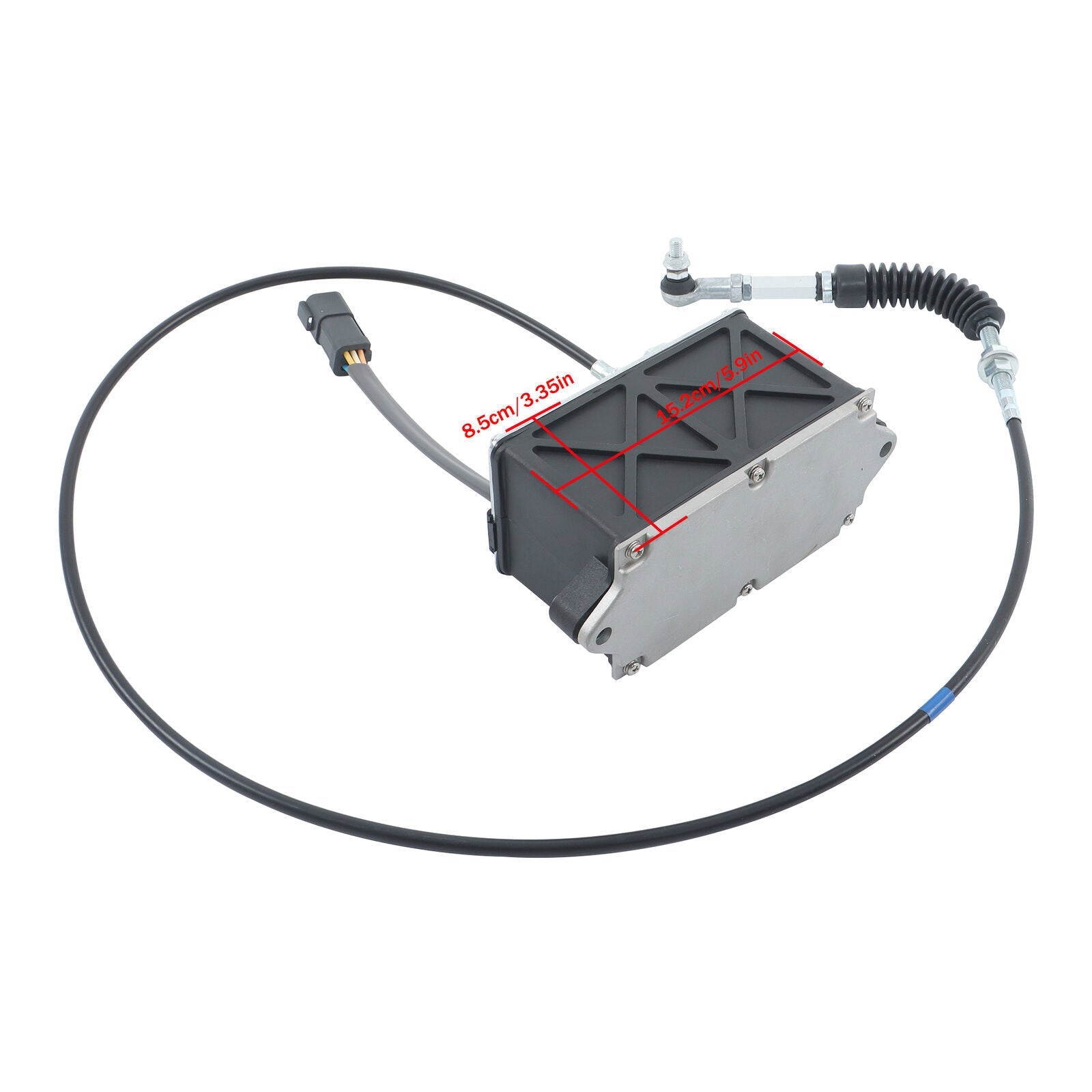 247-5235 Throttle Motor For Caterpillar CAT Single Throttle Cable 6 Pins Plug